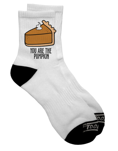 PUMPKIN Dark Adult Socks - A Must-Have for Fashionable Fall Ensembles - TooLoud-Socks-TooLoud-Short-Ladies-4-6-Davson Sales