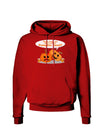 Pumpkin Head Dark Hoodie Sweatshirt-Hoodie-TooLoud-Red-Small-Davson Sales