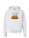 Pumpkin Head Hoodie Sweatshirt-Hoodie-TooLoud-White-Small-Davson Sales