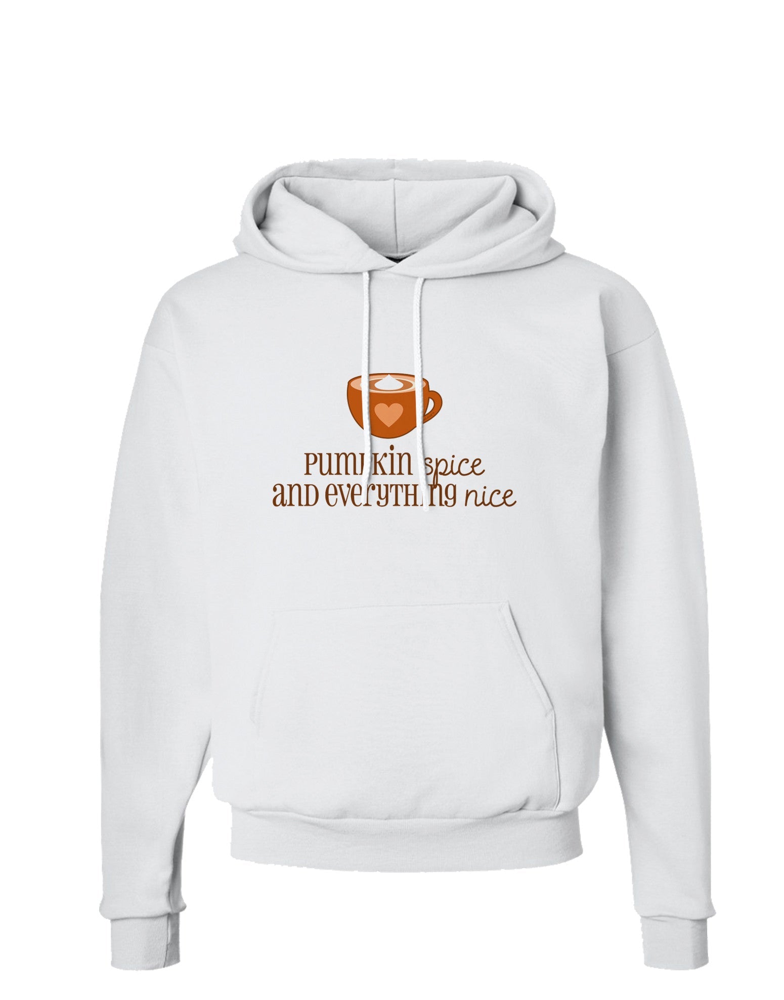 Pumpkin Spice and Everything Nice Hoodie Sweatshirt-Hoodie-TooLoud-White-Small-Davson Sales