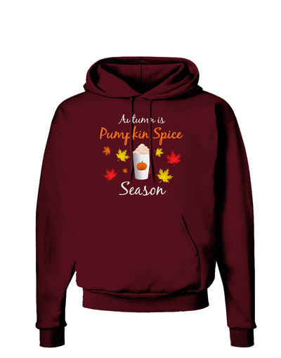 Pumpkin Spice Season Dark Hoodie Sweatshirt-Hoodie-TooLoud-Maroon-Small-Davson Sales