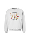 Pumpkin Spice Season Sweatshirt-Sweatshirts-TooLoud-White-Small-Davson Sales