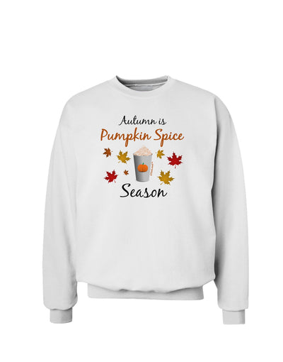 Pumpkin Spice Season Sweatshirt-Sweatshirts-TooLoud-White-Small-Davson Sales