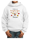 Pumpkin Spice Season Youth Hoodie Pullover Sweatshirt-Youth Hoodie-TooLoud-White-XS-Davson Sales