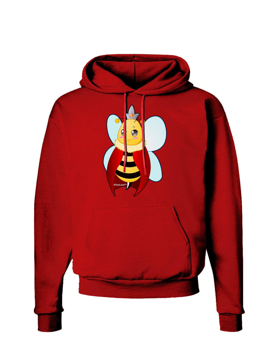 Queen Bee Mothers Day Dark Hoodie Sweatshirt-Hoodie-TooLoud-Black-Small-Davson Sales