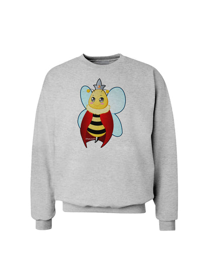 Queen Bee Mothers Day Sweatshirt-Sweatshirts-TooLoud-AshGray-Small-Davson Sales