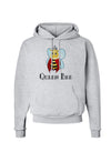 Queen Bee Text Hoodie Sweatshirt-Hoodie-TooLoud-AshGray-Small-Davson Sales