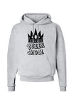 Queen Mom Hoodie Sweatshirt-Hoodie-TooLoud-AshGray-Small-Davson Sales