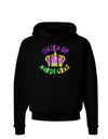 Queen Of Mardi Gras Dark Hoodie Sweatshirt-Hoodie-TooLoud-Black-Small-Davson Sales