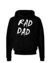 Rad Dad Design Dark Hoodie Sweatshirt-Hoodie-TooLoud-Black-Small-Davson Sales