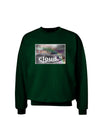 Rainbow in Cloud M Angelou Adult Dark Sweatshirt by TooLoud-Sweatshirts-TooLoud-Deep-Forest-Green-Small-Davson Sales