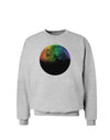 Rainbow Moon Sweatshirt-Sweatshirts-TooLoud-AshGray-Small-Davson Sales