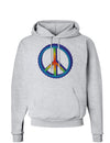 Rainbow Peace Hoodie Sweatshirt-Hoodie-TooLoud-AshGray-Small-Davson Sales