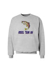 Rainbow Trout Reel Em In Sweatshirt-Sweatshirts-TooLoud-AshGray-Small-Davson Sales