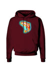 Rainbow Trout WaterColor Dark Hoodie Sweatshirt-Hoodie-TooLoud-Maroon-Small-Davson Sales