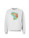 Rainbow Trout WaterColor Sweatshirt-Sweatshirts-TooLoud-White-Small-Davson Sales