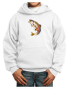 Rainbow Trout Youth Hoodie Pullover Sweatshirt-Youth Hoodie-TooLoud-White-XS-Davson Sales