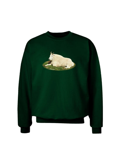 Ram Cutout Adult Dark Sweatshirt-Sweatshirts-TooLoud-Deep-Forest-Green-Small-Davson Sales