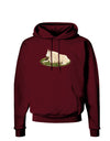 Ram Cutout Dark Hoodie Sweatshirt-Hoodie-TooLoud-Maroon-Small-Davson Sales