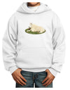 Ram Cutout Youth Hoodie Pullover Sweatshirt-Youth Hoodie-TooLoud-White-XS-Davson Sales