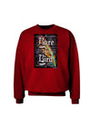 Rare Bird - Colorful Feather Adult Dark Sweatshirt-Sweatshirts-TooLoud-Deep-Red-Small-Davson Sales