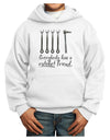 Ratchet Friend Youth Hoodie Pullover Sweatshirt-Youth Hoodie-TooLoud-White-XS-Davson Sales