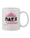 Rave Goddess Printed 11 oz Coffee Mug - Expertly Crafted Drinkware-11 OZ Coffee Mug-TooLoud-White-Davson Sales