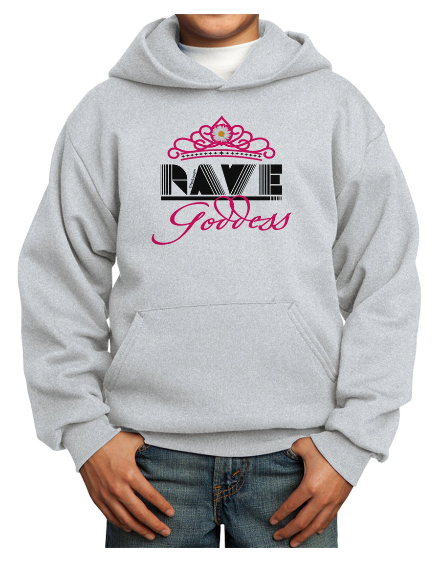 Rave Goddess Youth Hoodie Pullover Sweatshirt-Youth Hoodie-TooLoud-White-XS-Davson Sales