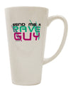 Rave in Style with the 16 Ounce Conical Latte Coffee Mug - TooLoud-Conical Latte Mug-TooLoud-White-Davson Sales