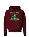 Real Girls Drink Green Beer Dark Hoodie Sweatshirt-Hoodie-TooLoud-Maroon-Small-Davson Sales