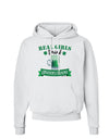 Real Girls Drink Green Beer Hoodie Sweatshirt-Hoodie-TooLoud-White-Small-Davson Sales