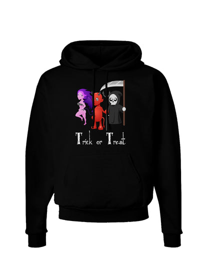 Reaper Devil Succubus - Trick or Treat Dark Hoodie Sweatshirt-Hoodie-TooLoud-Black-Small-Davson Sales