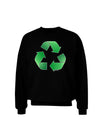 Recycle Green Adult Dark Sweatshirt by TooLoud-Sweatshirts-TooLoud-Black-Small-Davson Sales