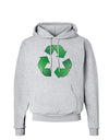 Recycle Green Hoodie Sweatshirt by TooLoud-Hoodie-TooLoud-AshGray-Small-Davson Sales