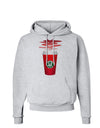 Red Cup Satan Coffee Hoodie Sweatshirt by-Hoodie-TooLoud-AshGray-Small-Davson Sales