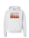 Red Planet Landscape Hoodie Sweatshirt-Hoodie-TooLoud-White-Small-Davson Sales