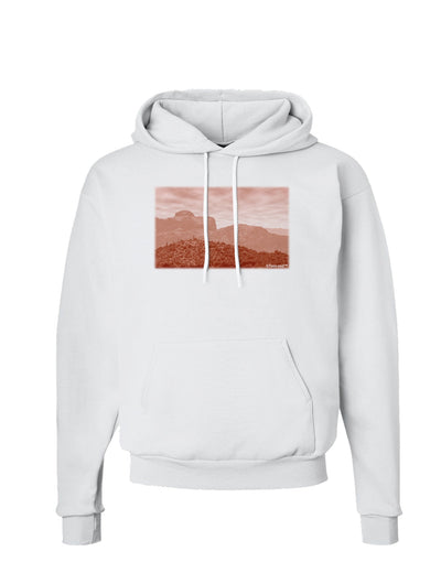 Red Planet Landscape Hoodie Sweatshirt-Hoodie-TooLoud-White-Small-Davson Sales