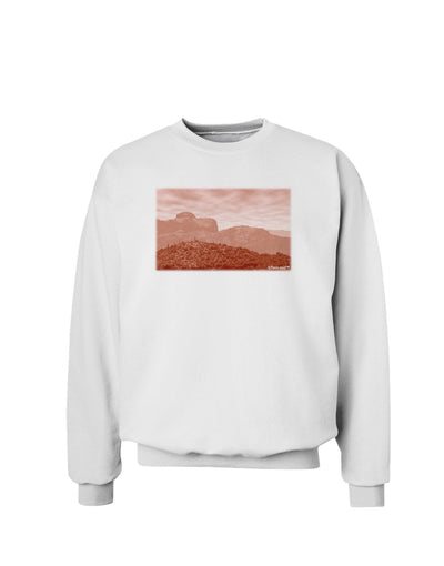 Red Planet Landscape Sweatshirt-Sweatshirts-TooLoud-White-Small-Davson Sales