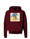 Red-tailed Hawk Dark Hoodie Sweatshirt-Hoodie-TooLoud-Maroon-Small-Davson Sales