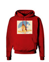 Red-tailed Hawk Dark Hoodie Sweatshirt-Hoodie-TooLoud-Red-Small-Davson Sales