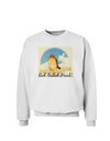 Red-tailed Hawk Text Sweatshirt-Sweatshirts-TooLoud-White-Small-Davson Sales