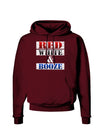 Red White & Booze Dark Hoodie Sweatshirt-Hoodie-TooLoud-Maroon-Small-Davson Sales