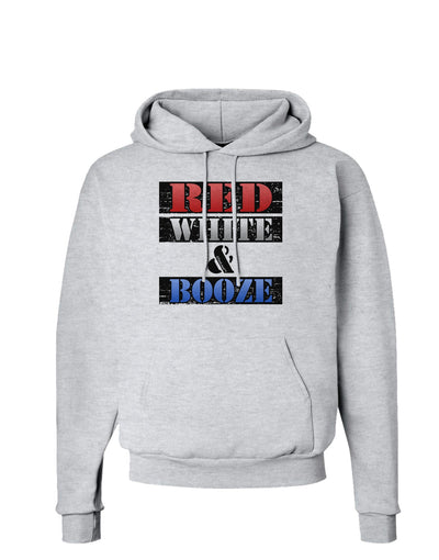 Red White & Booze Hoodie Sweatshirt-Hoodie-TooLoud-AshGray-Small-Davson Sales