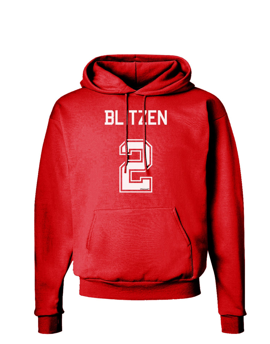 Reindeer Jersey - Blitzen 2 Dark Hoodie Sweatshirt-Hoodie-TooLoud-Black-Small-Davson Sales