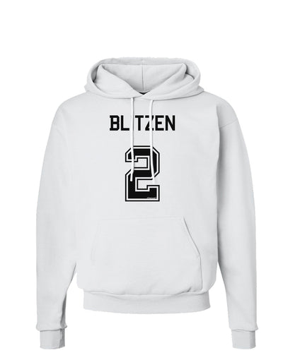 Reindeer Jersey - Blitzen 2 Hoodie Sweatshirt-Hoodie-TooLoud-White-Small-Davson Sales