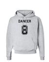 Reindeer Jersey - Dancer 8 Hoodie Sweatshirt-Hoodie-TooLoud-AshGray-Small-Davson Sales