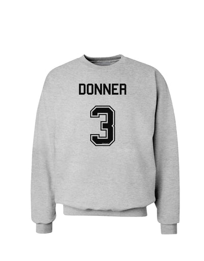 Reindeer Jersey - Donner 3 Sweatshirt-Sweatshirts-TooLoud-AshGray-Small-Davson Sales