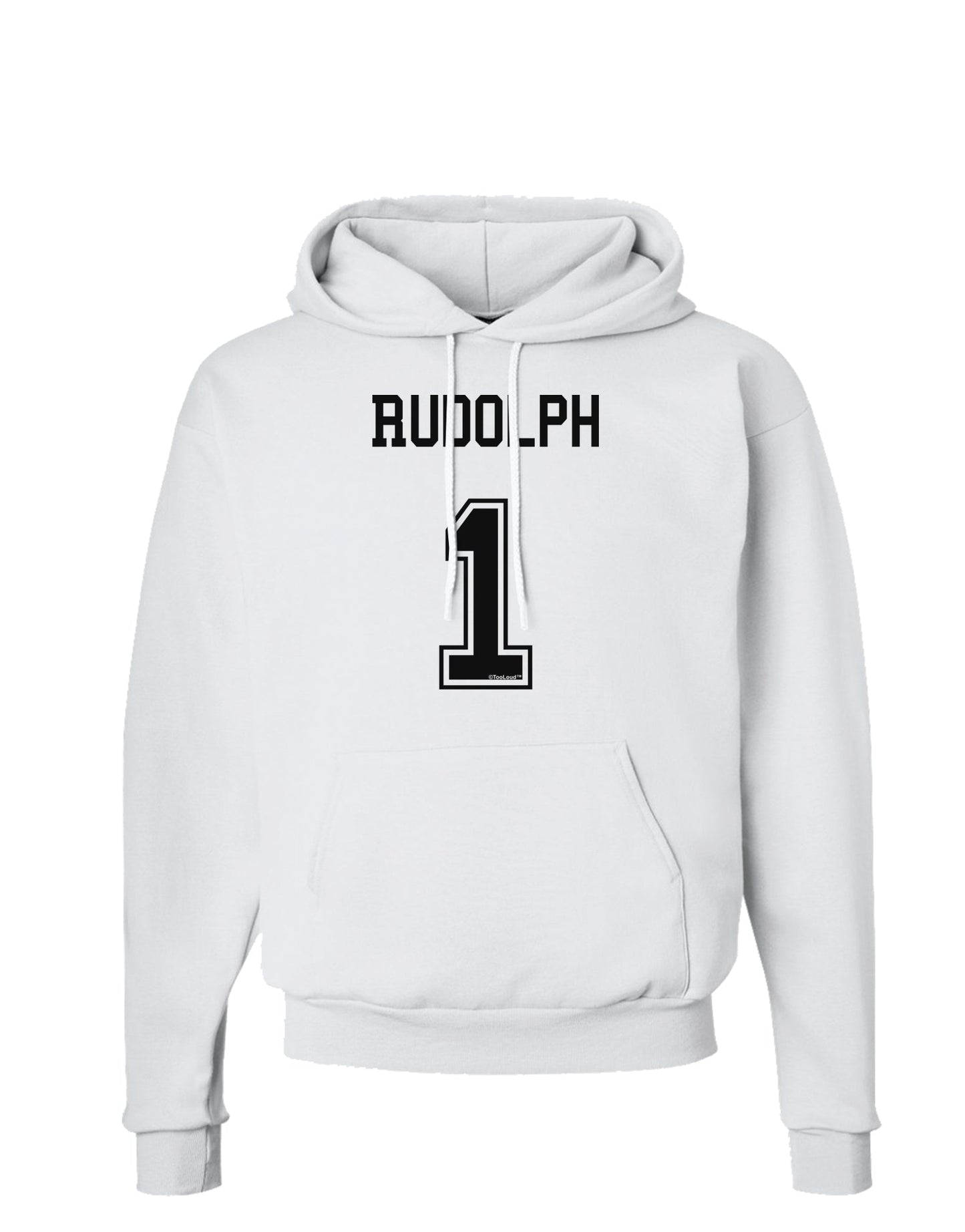 Reindeer Jersey - Rudolph 1 Hoodie Sweatshirt-Hoodie-TooLoud-White-Small-Davson Sales