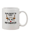 Reindeer-themed 11 oz Coffee Mug for Distinguished Gentlemen - TooLoud-11 OZ Coffee Mug-TooLoud-White-Davson Sales