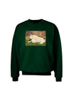 Relaxing Ram Adult Dark Sweatshirt-Sweatshirts-TooLoud-Deep-Forest-Green-Small-Davson Sales